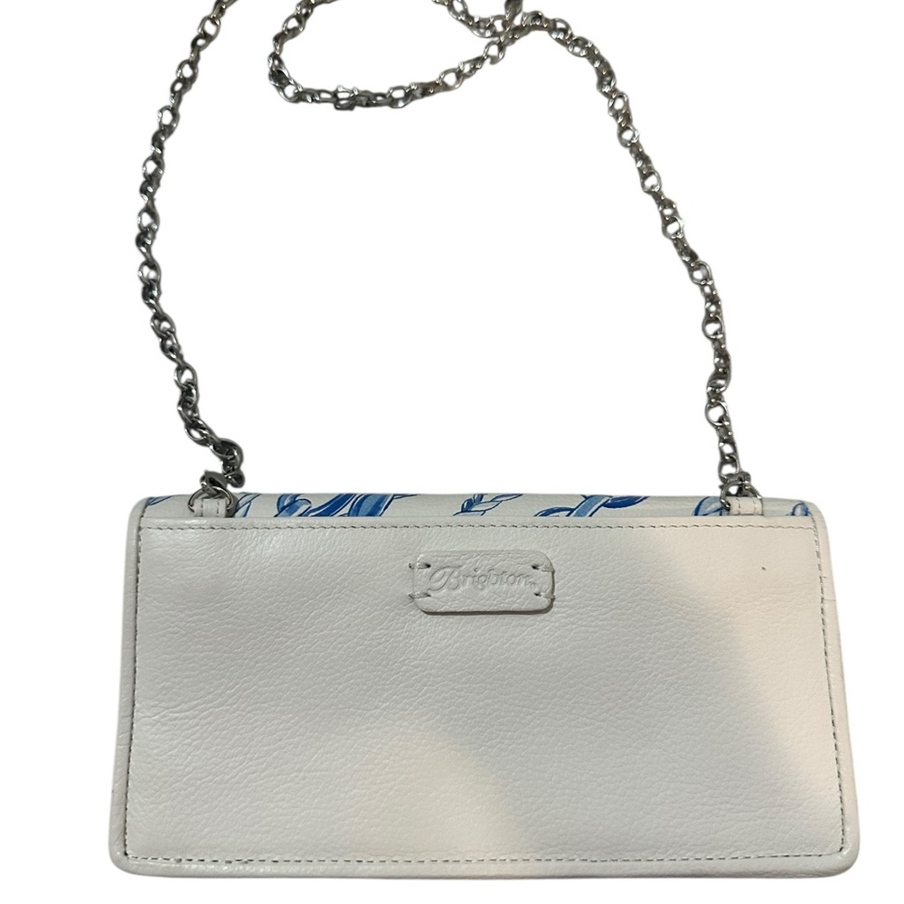 Brighton White and Blue Women's Bag CRUZ NWT